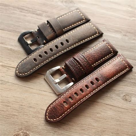 high end leather watch straps